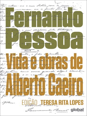 cover image of Vida e obras de Alberto Caeiro